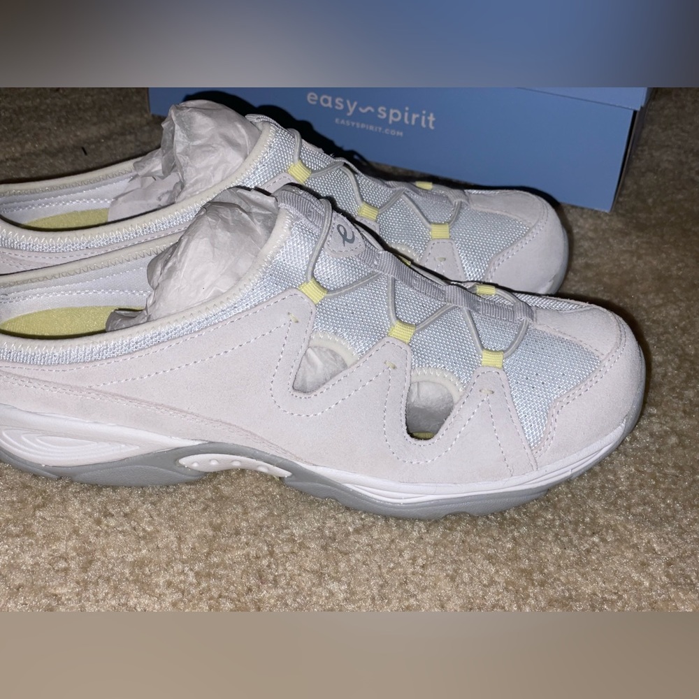Easy spirit as EZTRY slip on 11 wide i. light gray new in box - Picture 8 of 10